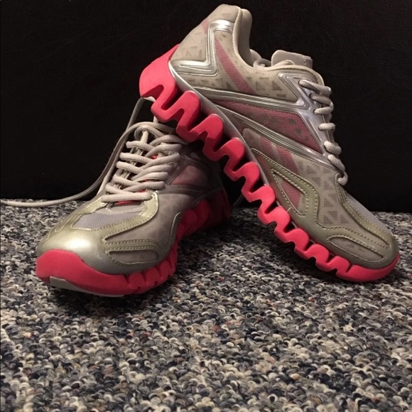 Reebok zig tech running shoes for women size 7 - Picture 3 of 8